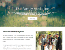 Tablet Screenshot of myfamilymedallion.com